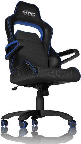 Photo de Fauteuil Nitro Concepts E220 Evo Gaming (Noir/Bleu)