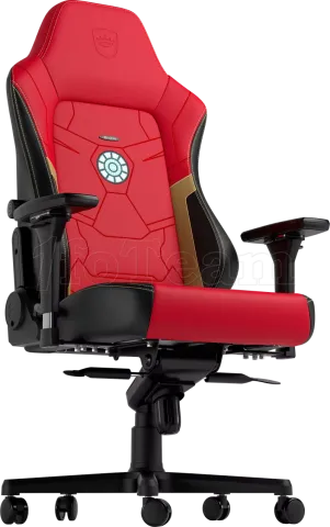 Photo de Fauteuil Noblechairs Hero Iron Man Edition (Rouge/Or/Noir)