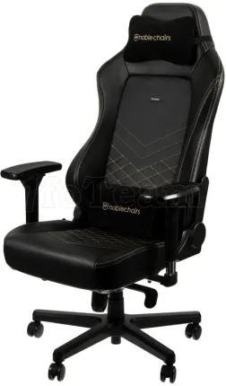Photo de Fauteuil Noblechairs Hero (Noir/Or)