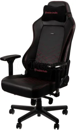 Photo de Fauteuil Noblechairs Hero (Noir/Rouge)