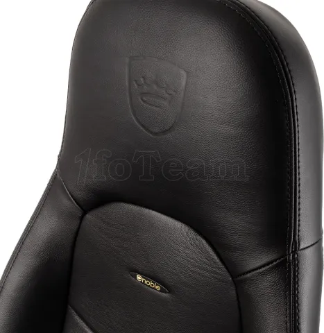 Photo de Fauteuil Noblechairs Icon en Cuir véritable (Noir)