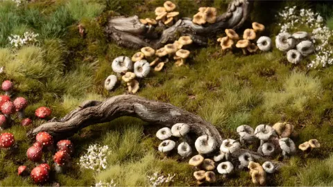 Photo de Gamers Grass - Basing Bits : Forest Mushrooms