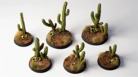Photo de Gamers Grass - Basing Bits : Saguaro Cacti