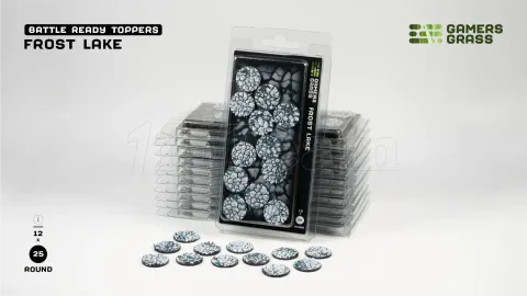 Photo de Gamers Grass - Frost Lake : Round 25mm (x12)