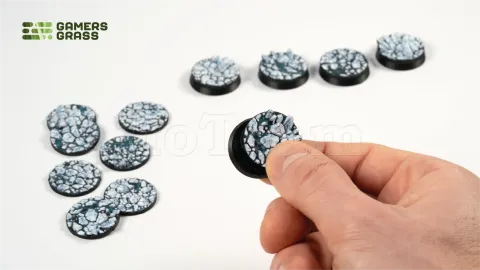 Photo de Gamers Grass - Frost Lake : Round 25mm (x12)