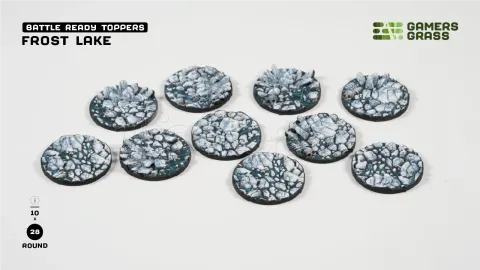 Photo de Gamers Grass - Frost Lake : Round 28mm (x10)