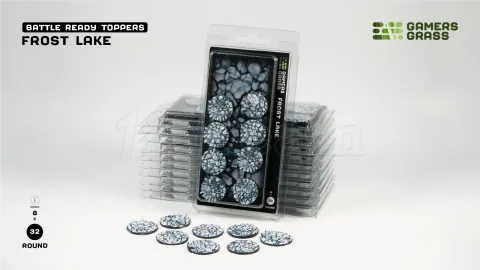 Photo de Gamers Grass - Frost Lake : Round 32mm (x8)