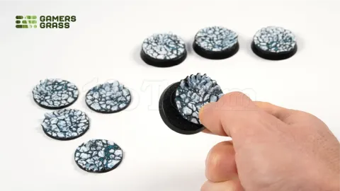 Photo de Gamers Grass - Frost Lake : Round 32mm (x8)