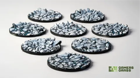 Photo de Gamers Grass - Frost Lake : Round 32mm (x8)