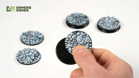Photo de Gamers Grass - Frost Lake : Round 40mm (x5)