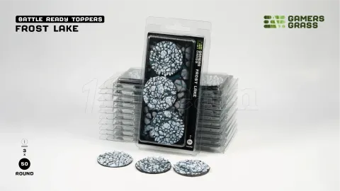 Photo de Gamers Grass - Frost Lake : Round 50mm (x3)