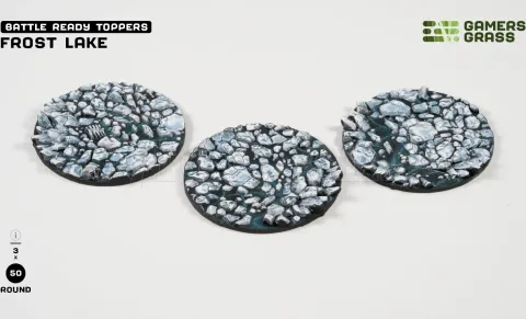 Photo de Gamers Grass - Frost Lake : Round 50mm (x3)