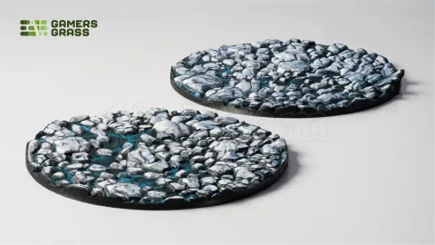 Photo de Gamers Grass - Frost Lake : Round 60mm (x2)