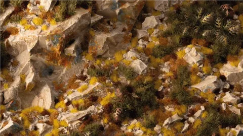 Photo de Gamers Grass - Golden Autumn Glade Basing Box