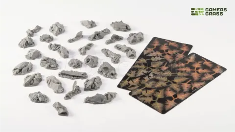 Photo de Gamers Grass - Golden Autumn Glade Basing Box