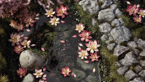 Photo de Gamers Grass - Laser Plants : Lotus Flower