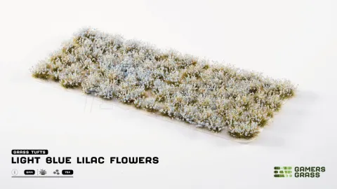 Photo de Gamers Grass - Light Blue Lilac Flowers