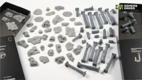 Photo de Gamers Grass - Mediterranean Temple Basing Box