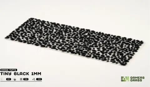 Photo de Gamers Grass - Tiny Black 1mm