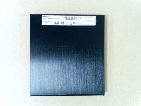 Photo de Graveur Blu-Ray externe Verbatim Slimline (Noir) - SN 438905314000986 - ID 223068