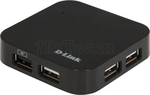 Photo de Hub USB 2.0 D-Link DUB-H4 - 4 ports + alimentation