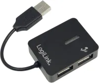 Photo de Hub USB 2.0 Logilink 4 ports auto-alimenté