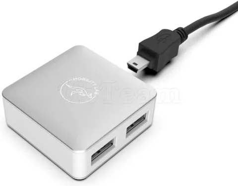 Photo de Hub USB 2.0 Mobility Lab Cube 4 ports (Blanc)