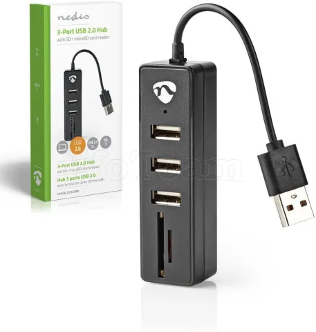 Photo de Hub USB 2.0 Nedis - 3 ports