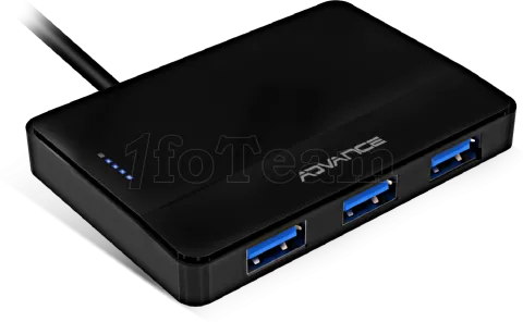 Photo de Hub USB 3.0 Advance Xpand Starter - 4 ports (Noir)