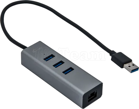 Photo de Hub USB 3.0 I-Tec 3 ports + RJ45