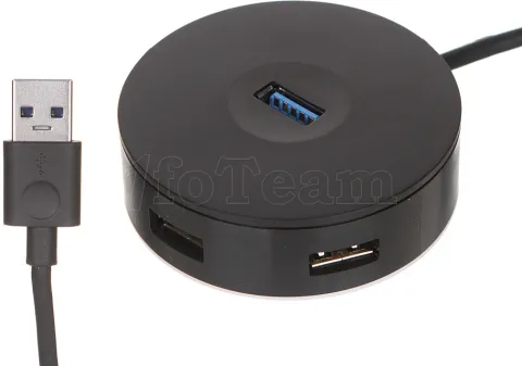 Photo de Hub USB 3.0 type-A Baseus RoundBox 4 ports USB Type A (Noir)