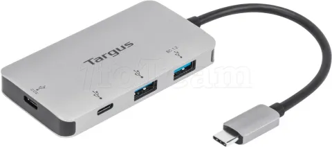Photo de Hub USB 3.0 type-C Targus 2 ports + 2 ports USB Type C(Gris)