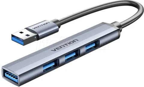 Photo de Hub USB 3.0 Vention - 4 ports 0.15m (Gris)