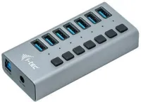 Photo de Hub USB-B alimenté I-Tec Charging 36W - 7 ports USB-A 3.0 (Gris)