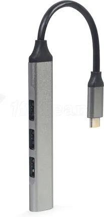Photo de Hub USB-C 3.1 Gembird - 4 ports (Argent)