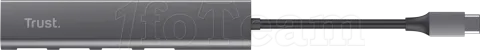 Photo de Hub USB-C 3.2 Trust Halyx - 4 ports (Gris)