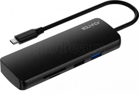 Photo de Hub USB-C Advance XPand Smart - 8 ports (Noir)