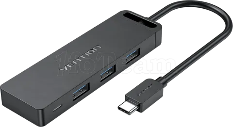 Photo de Hub USB C Vention - 4 ports 0.15m (Noir)