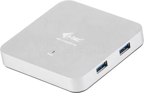 Photo de Hub USB v3.0 I-Tec U3HUBMETAL4 - 4 ports + alimentation (Métal)