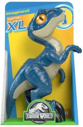 Photo de Imaginext Jurassic World Vélociraptor XL "Blue"