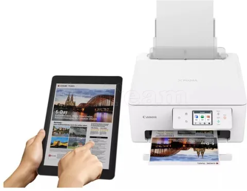 Photo de Imprimante A3 Multifonction 3en1 Canon Pixma TS7650i (Noir)