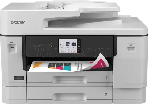 Photo de Imprimante A3 Multifonction 4en1 Brother MFC-J6960DW (Blanc)