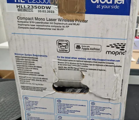 Photo de Imprimante Brother Laser HL-L2350DW USB Wifi (recto verso) - S/N E78252D2N776771 - ID 188218