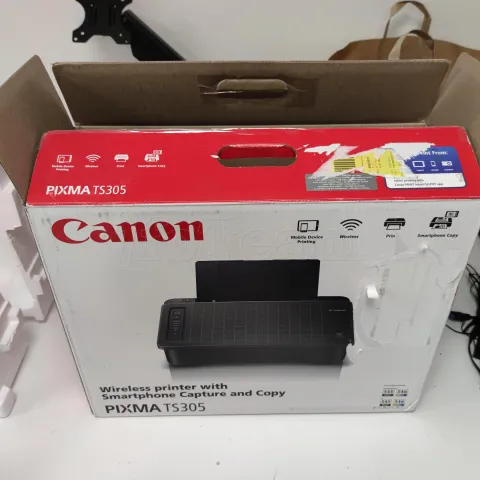 Photo de Imprimante Canon Pixma TS305 (Noir) ID 184127 S/N AGJD18481