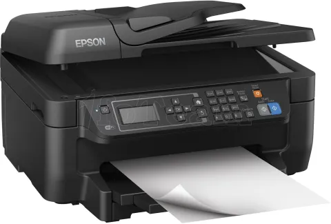 Photo de Imprimante Epson WorkForce WF-2750DWF Wifi Multifonctions Fax (recto verso)