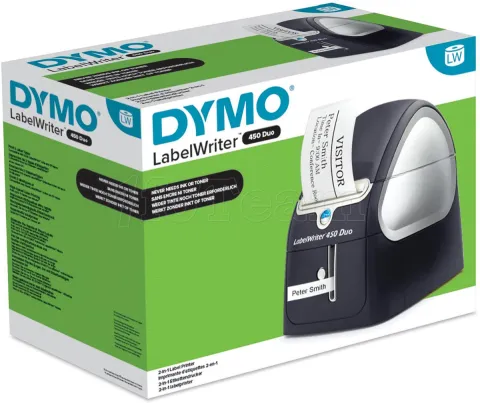 Photo de Imprimante Étiquette Dymo LabelWriter 450 Duo (Noir)