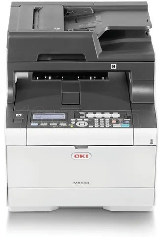Photo de Imprimante Laser OKI MC563DN Multifonctions (recto verso)