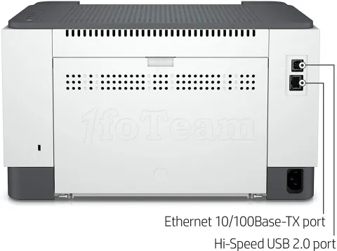 Photo de Imprimante Monofonction HP LaserJet M209dwe (Blanc)