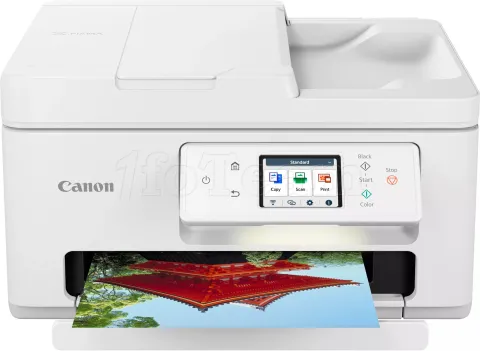 Photo de Imprimante Multifonction 3en1 Canon Pixma TS7750i (Blanc)