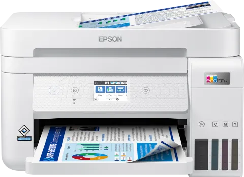 Photo de Imprimante Multifonction Epson EcoTank ET-4856 (Blanc)